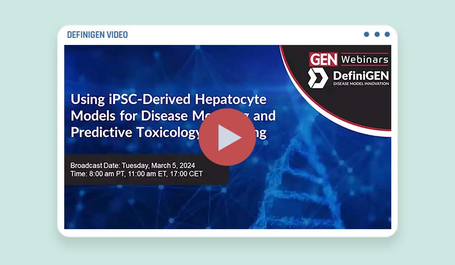 Using iPSC-Derived Hepatocyte Models for Disease Modeling and Predictive Toxicology Screening